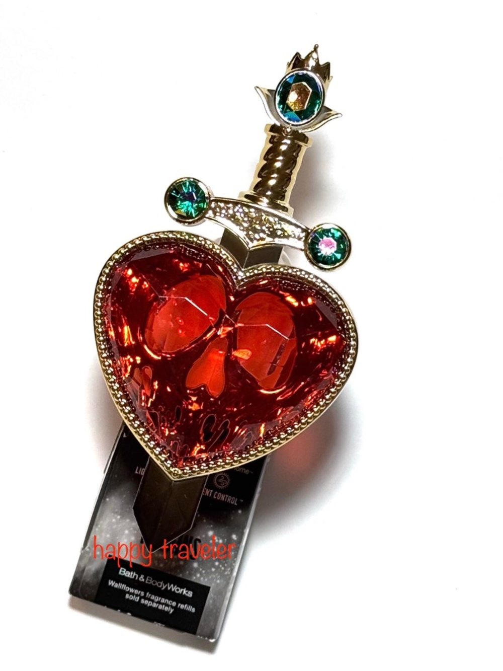 EVIL QUEEN PIERCED HEART Wallflowers Nightlight Plug - Scent Control - Picture 2 of 7